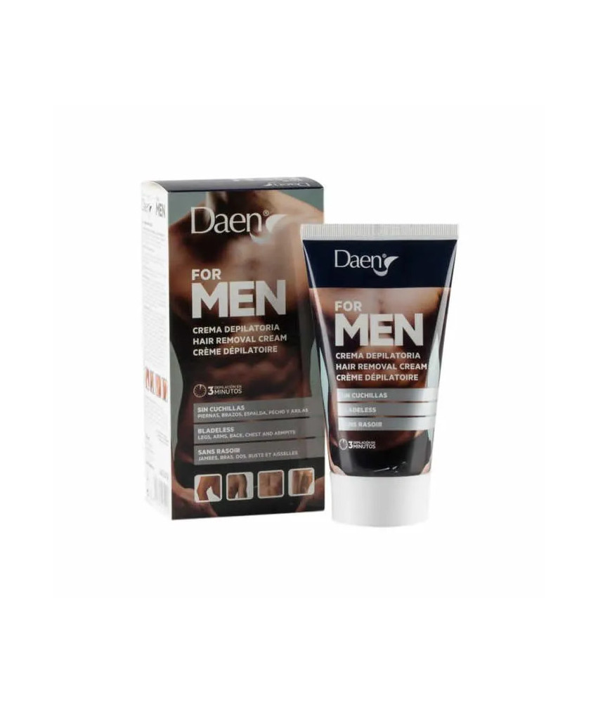 Crème dépilatoire sans rasoir pour homme Daen 150ml