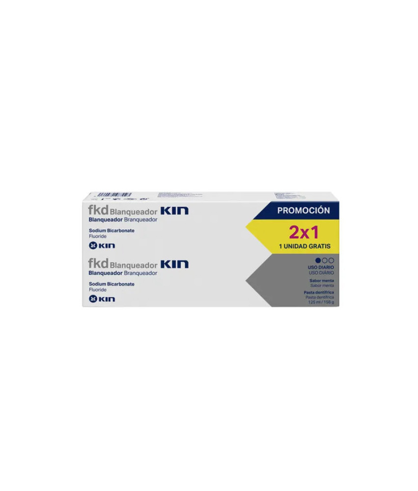 Dentifrice Kin Fkd 2x125ml