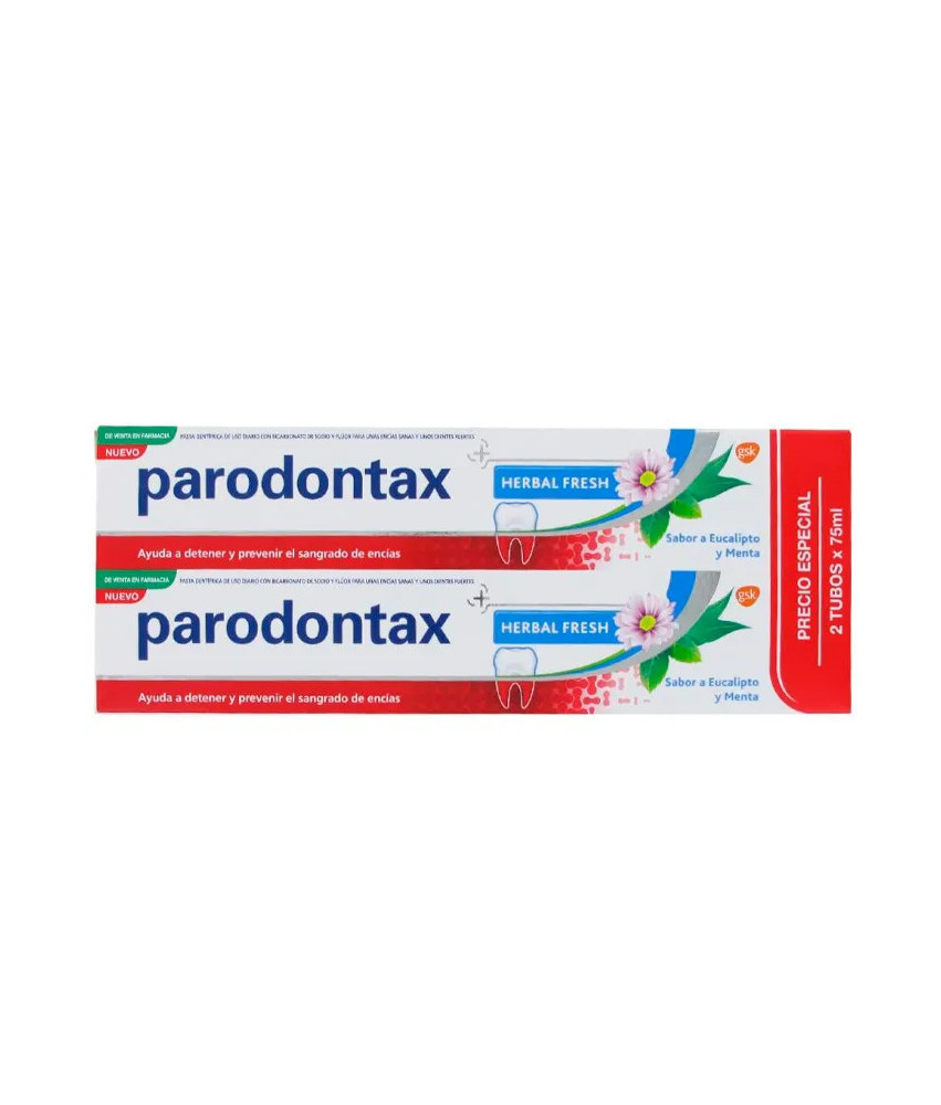 Dentifrice Paradontax Duplo Herbal Fresh 75ml