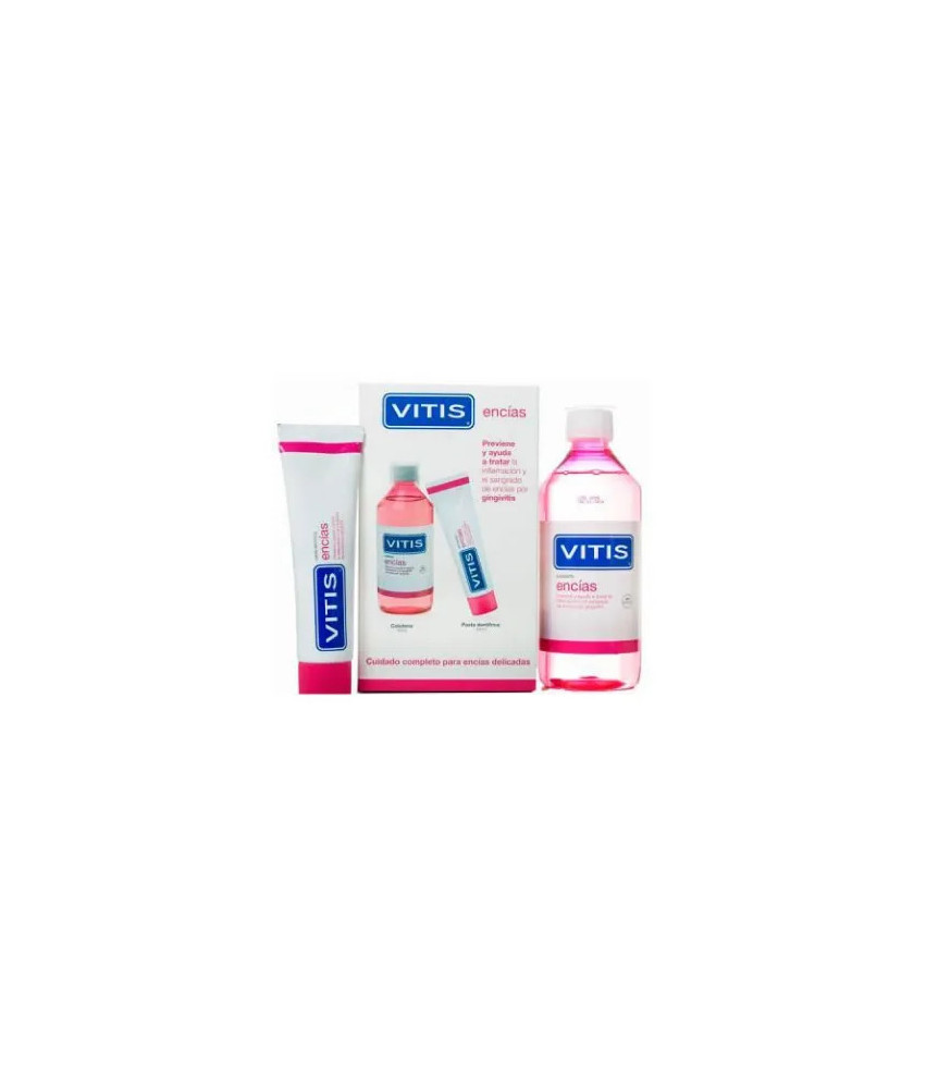 Ensemble Vitis Pack Gums & Rince-bouche - Soins bucco-dentaires