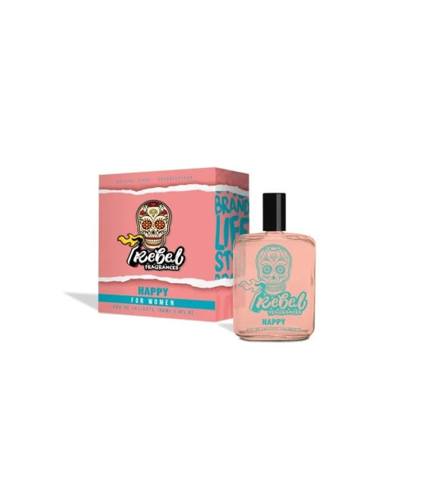 Rebelle et joyeuse : Eau de Toilette Femme Rebel Happy 100ml