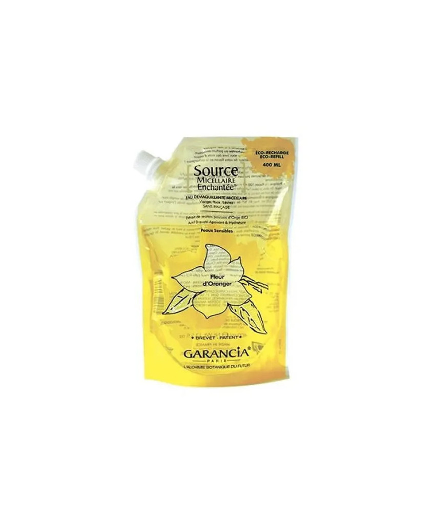 Recharge Démaquillant Fleur d'Oranger 400ml - GARANCIA