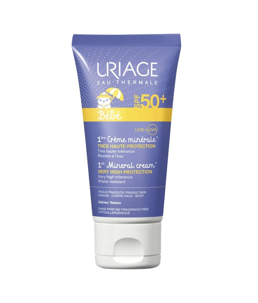 Crème Minérale SPF50+ Uriage pour Bébé