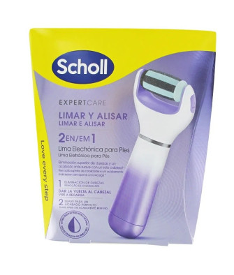 Scholl Velvet Smooth Pedi Râpe Electrique Rose - Exfoliation en douceur