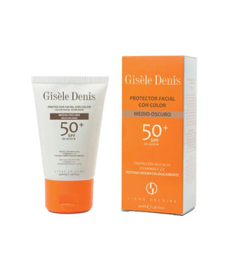 Protection solaire teintée pour le visage GISÈLE DENIS - Medium/Dark 40ml