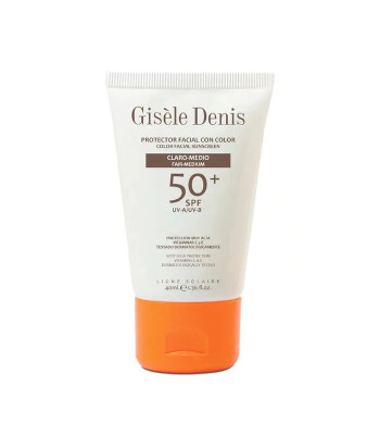 Crème solaire visage teintée Fair/Medium 40ml - GISÈLE DENIS