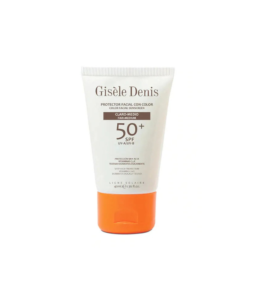 Crème solaire visage teintée Fair/Medium 40ml - GISÈLE DENIS