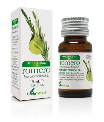 Soria Esencia Romero 15ml - Arôme naturel de romarin