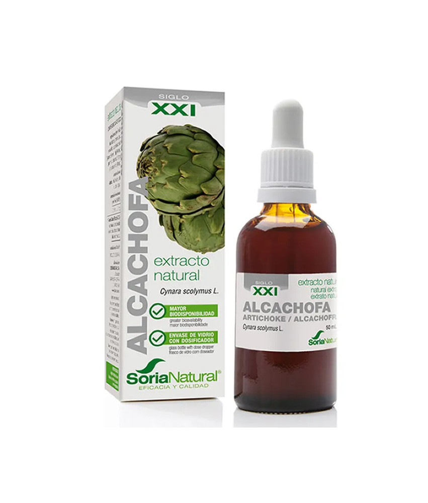 Soria Artichaut Extrait S.XXI 50ml - Détox naturelle pour votre corps