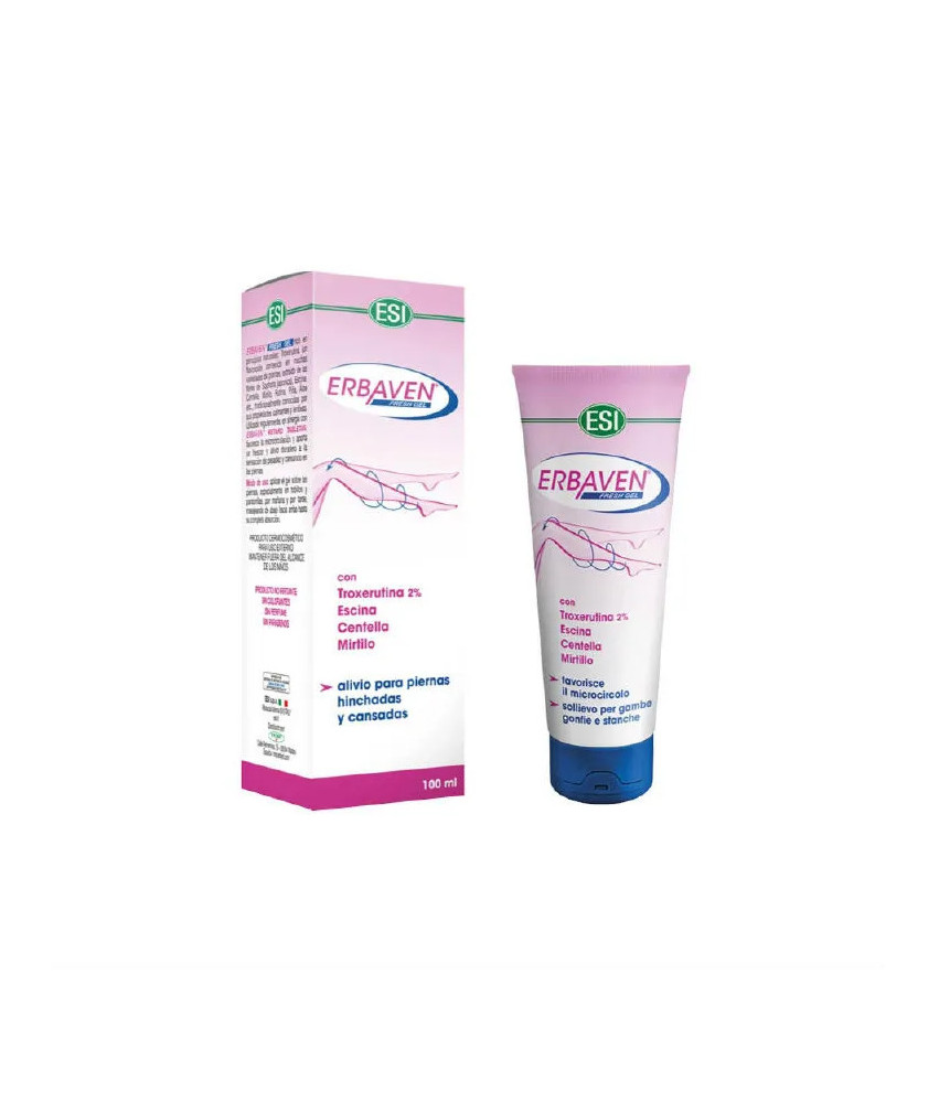 Gel frais Trepatdiet Erbaven 100ml - Pour des jambes légères