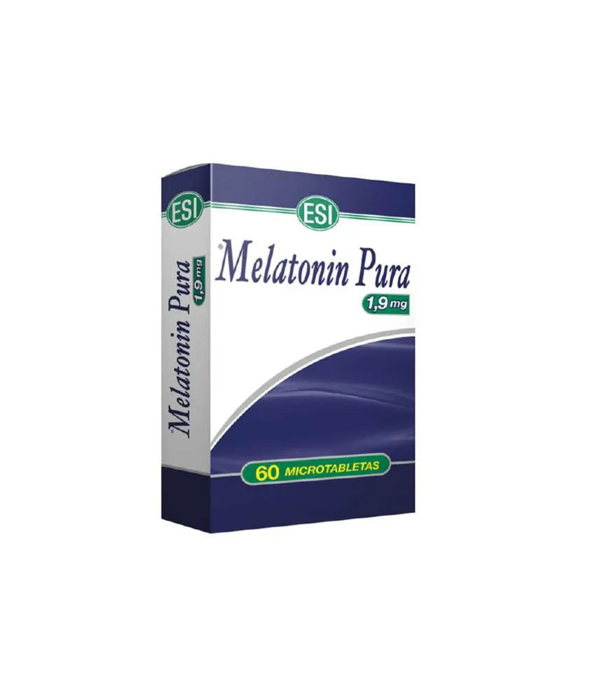 Comprimés de melatonine pure 1,9 mg - 60 microtablettes.