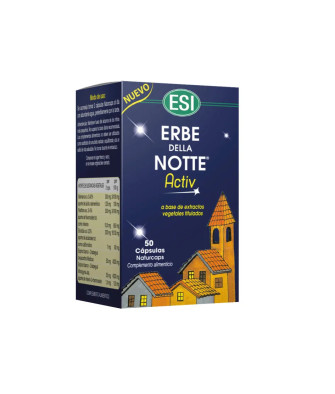 Complément Esi Erbe Della Notte Activ 50 Naturcaps - TREPATDIET