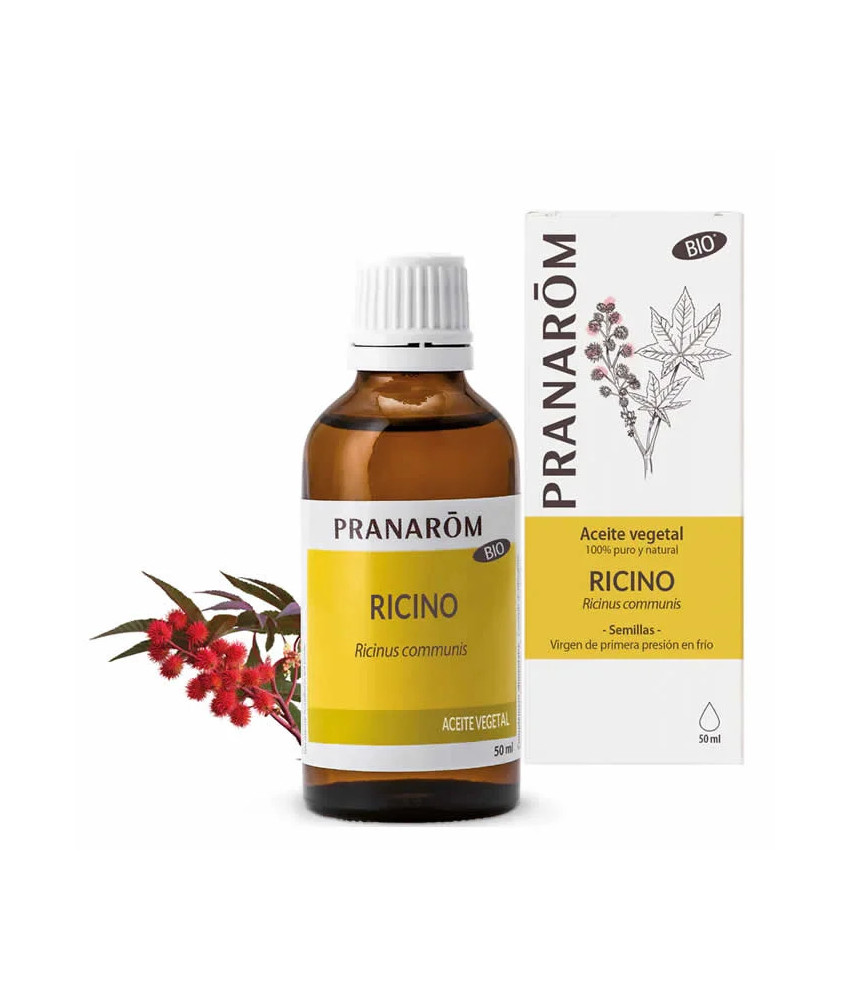 Pranarom Huile Végétale de Ricin Bio 50ml