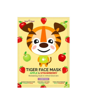 Masque visage Montagne Jeunesse Tigre 1 unité