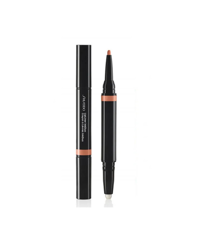 Dessine tes lèvres avec le Shiseido Lipliner Inkduo 02 Beige