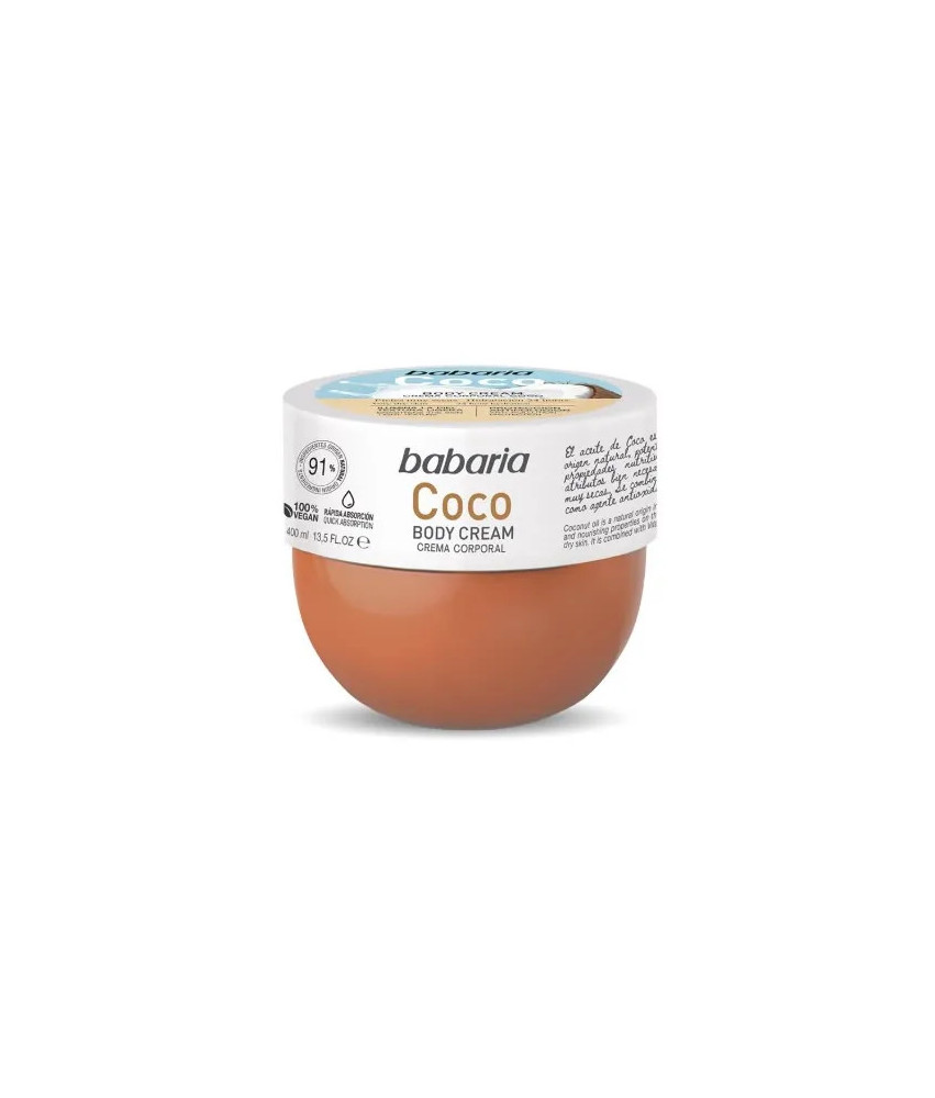 Lotion Corporelle Babaria Coco Crème 400ml