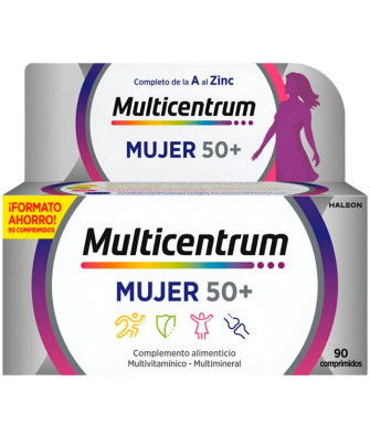 Multicentrum Femme 50+ 90 Comprimés: Le choix idéal pour les femmes actives