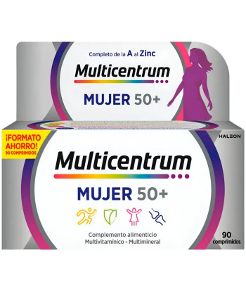 Multicentrum Femme 50+ 90 Comprimés: Le choix idéal pour les femmes actives