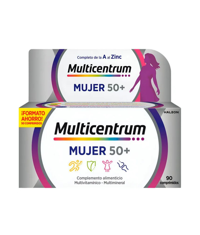 Multicentrum Femme 50+ 90 Comprimés: Le choix idéal pour les femmes actives