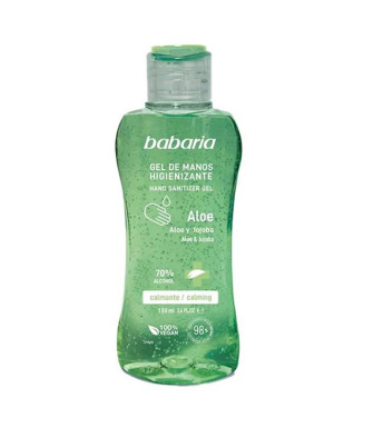 Désinfectant pour les mains Babaria Aloe 70% 100ml