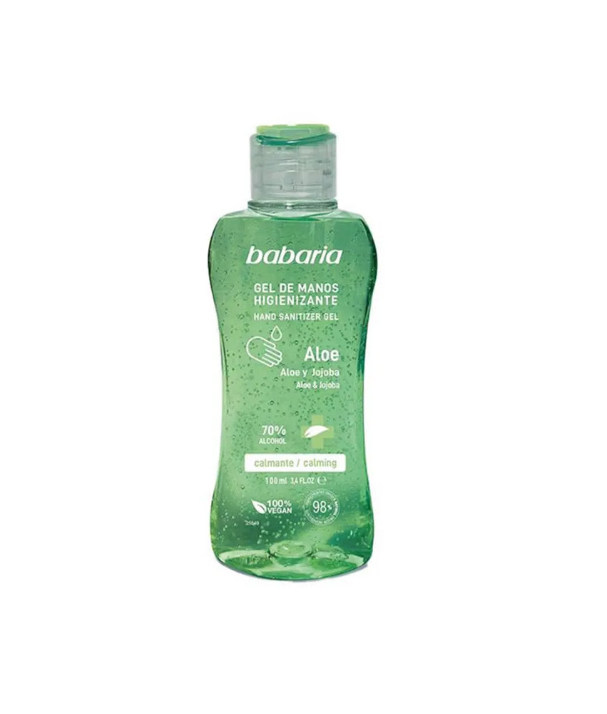 Désinfectant pour les mains Babaria Aloe 70% 100ml