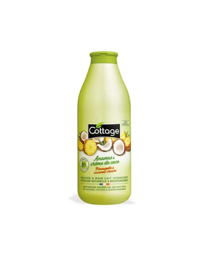 Douche & Bain Cottage Ananas & Crème De Coco 750ml
