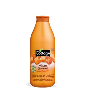 Douche Caramel & Lait Hydratant Cottage 750ml