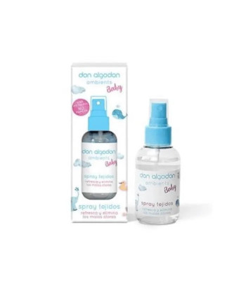 Assainisseur d'air bébé en vaporisateur de tissu 90ml - Don Algodón