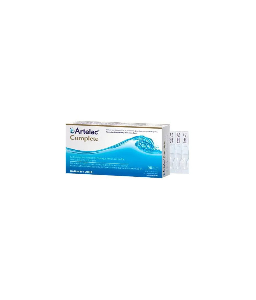 Hydratation oculaire avec Artelac Complete