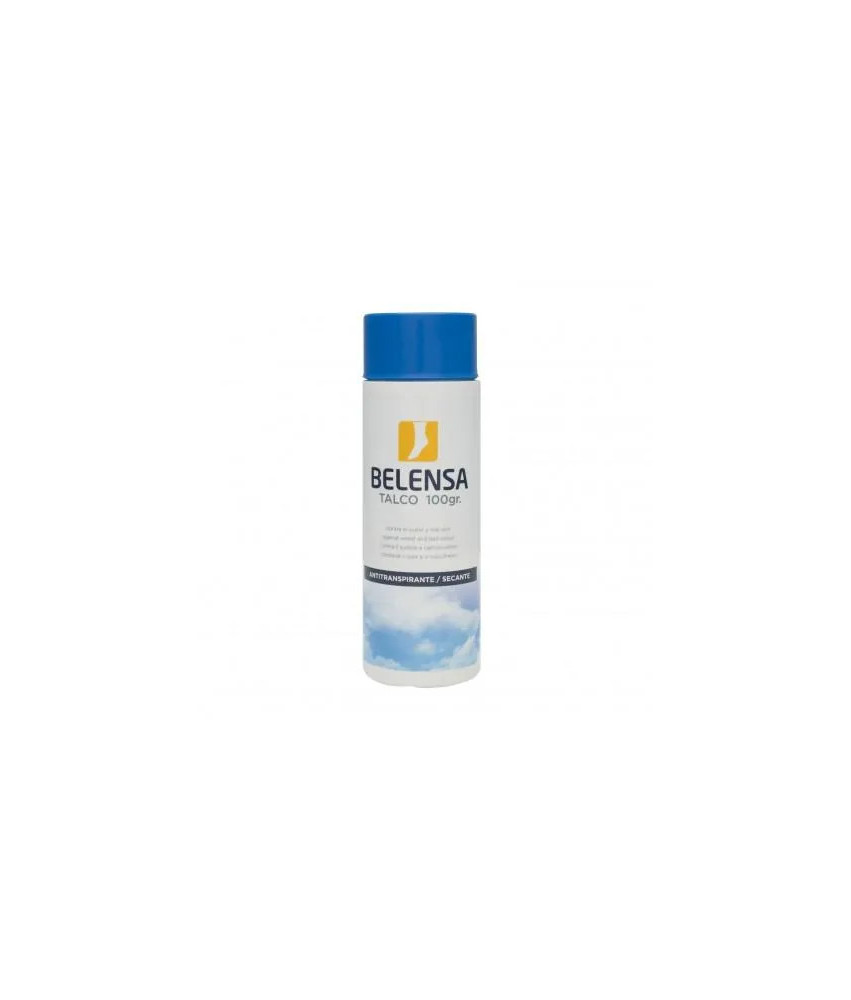 Contrôle maximal de la transpiration avec Talco Belensa 100g