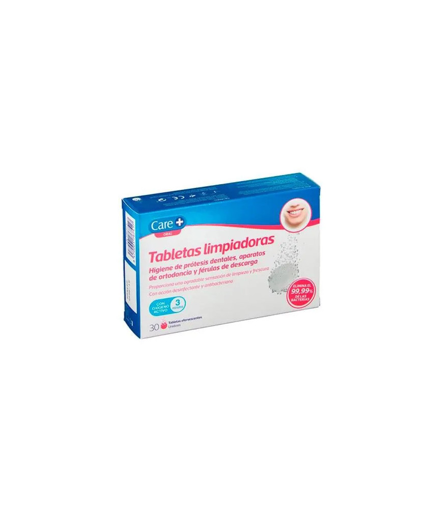 Tablettes de nettoyage pour prothèses dentaires Stada Dentures Care+