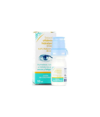 Soin des yeux: Solution hydratante 10ml Care+