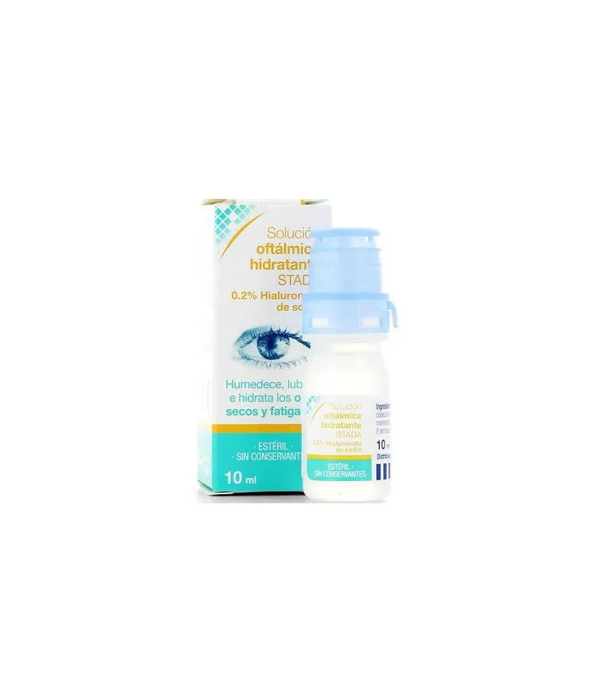 Soin des yeux: Solution hydratante 10ml Care+