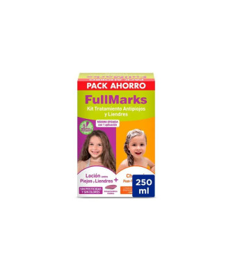Kit anti-poux efficace: lotion 100ml + shampooing 150ml