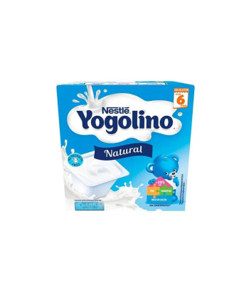 Délicieuses portions naturelles de Nestle Iogolino 4x100