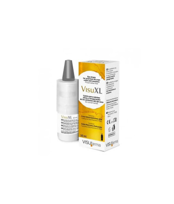 Soulagement instantané des yeux secs avec Visufarma Xilin Visuxl 10ml