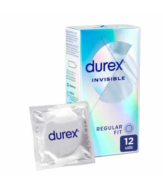 Préservatifs Durex Invisible Regular Fit 12 Unités