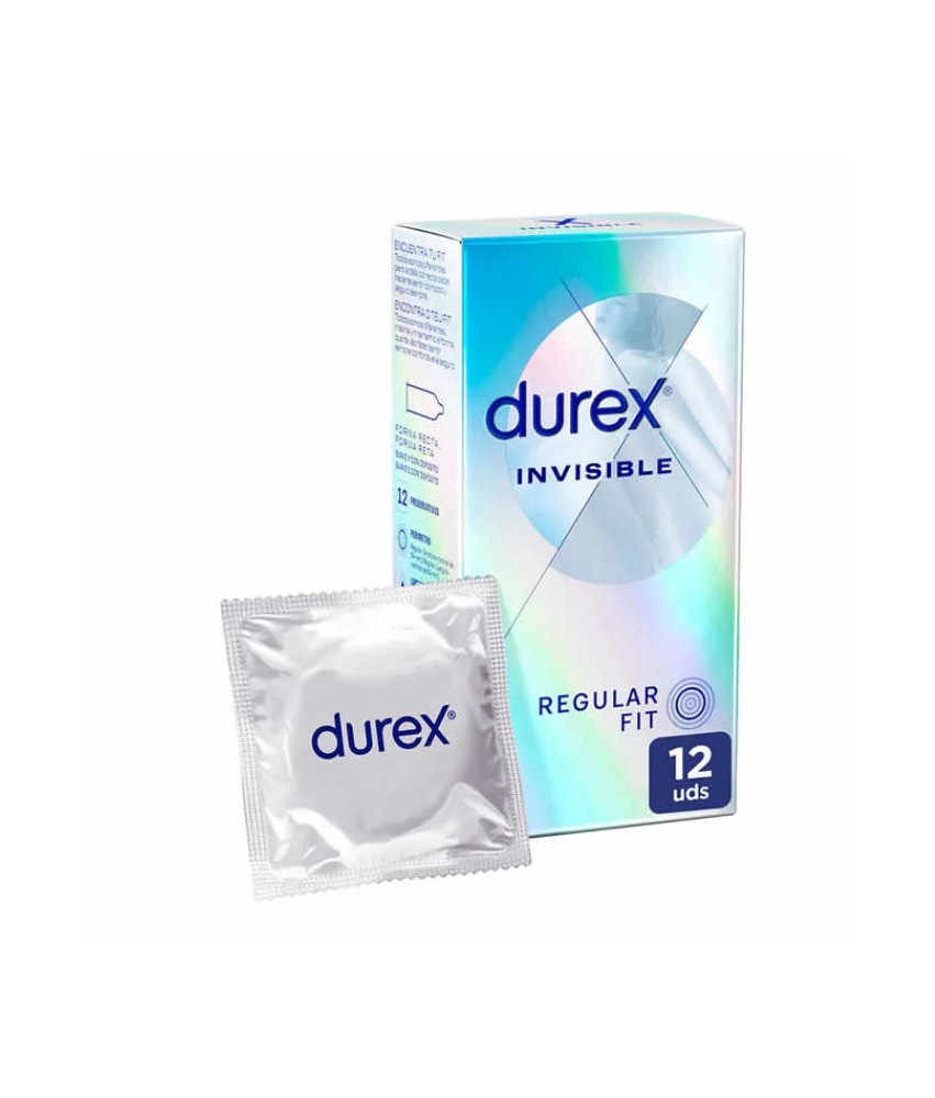 Préservatifs Durex Invisible Regular Fit 12 Unités