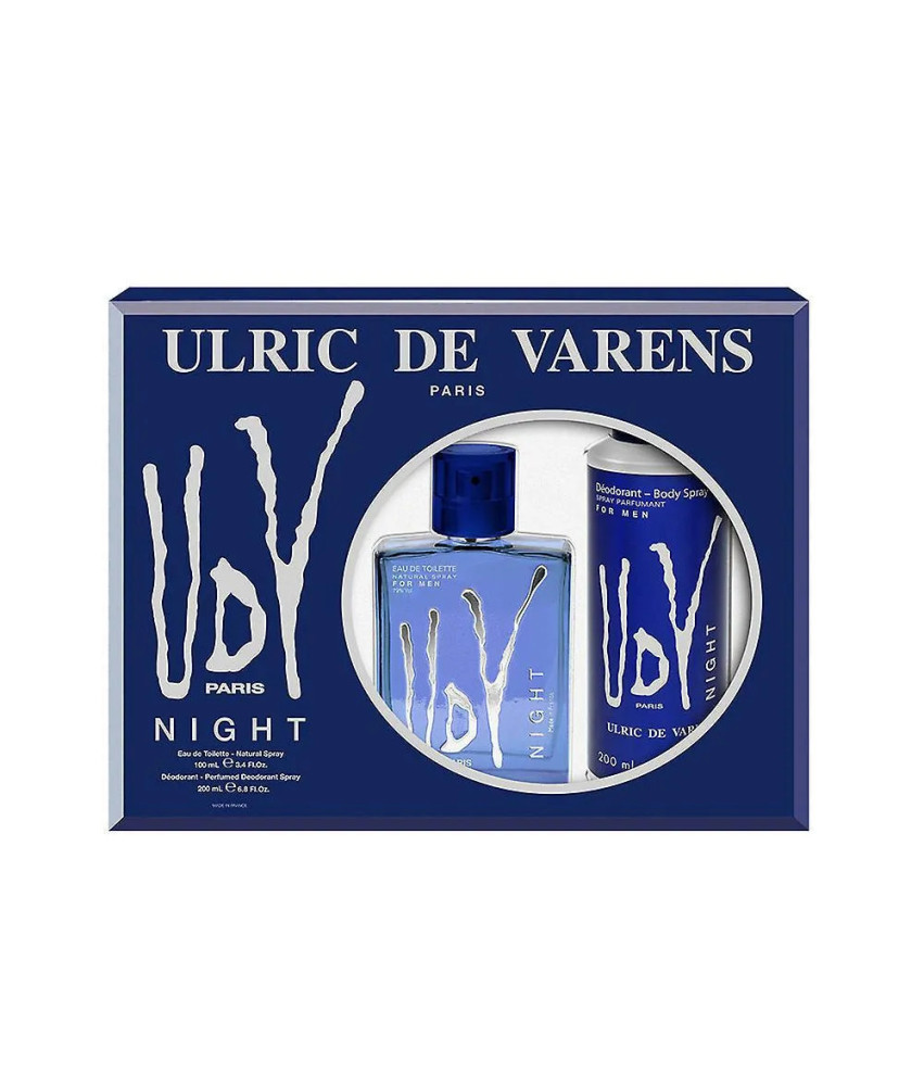 Achetez le lot Ulric De Varens Udv Night For Men, 2 pièces!