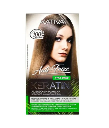 Lisseur Anti-Frizz Kativa Keratin: Brillance Extra