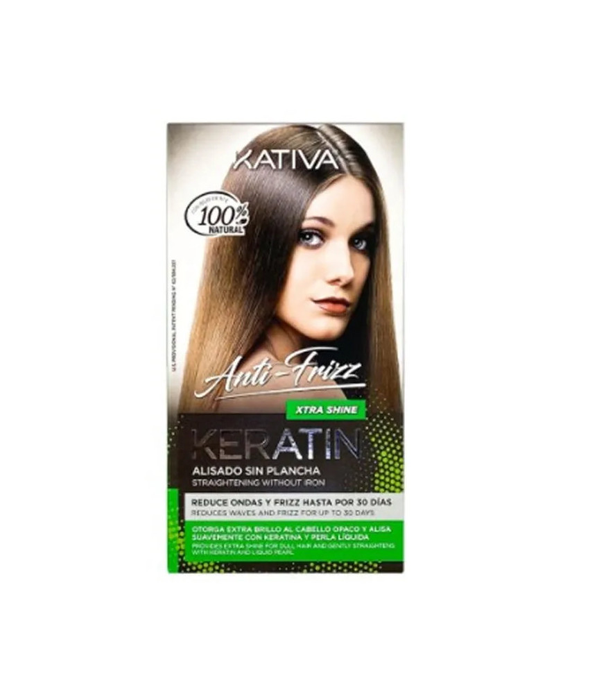 Lisseur Anti-Frizz Kativa Keratin: Brillance Extra