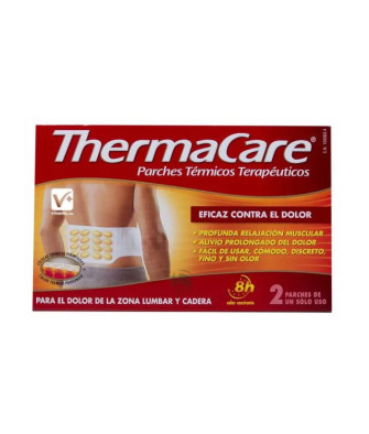Patch chauffant pour le bas du dos et les hanches: Thermacare 2 unités