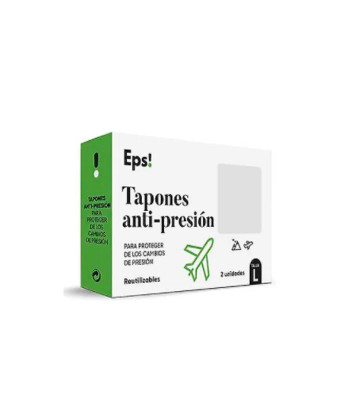 Bouchons d'oreille anti-pression EPS Taille L 2 unités