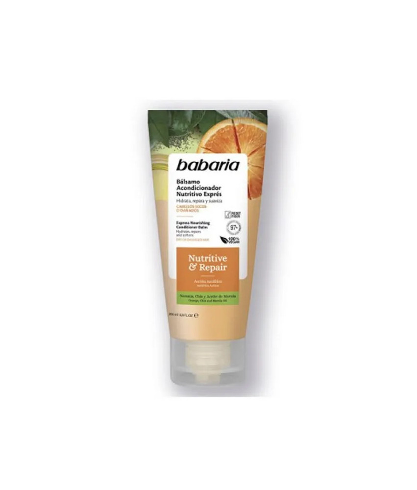 Babaria Nutritive & Repair Balm 200ml: Soin Express Réparateur