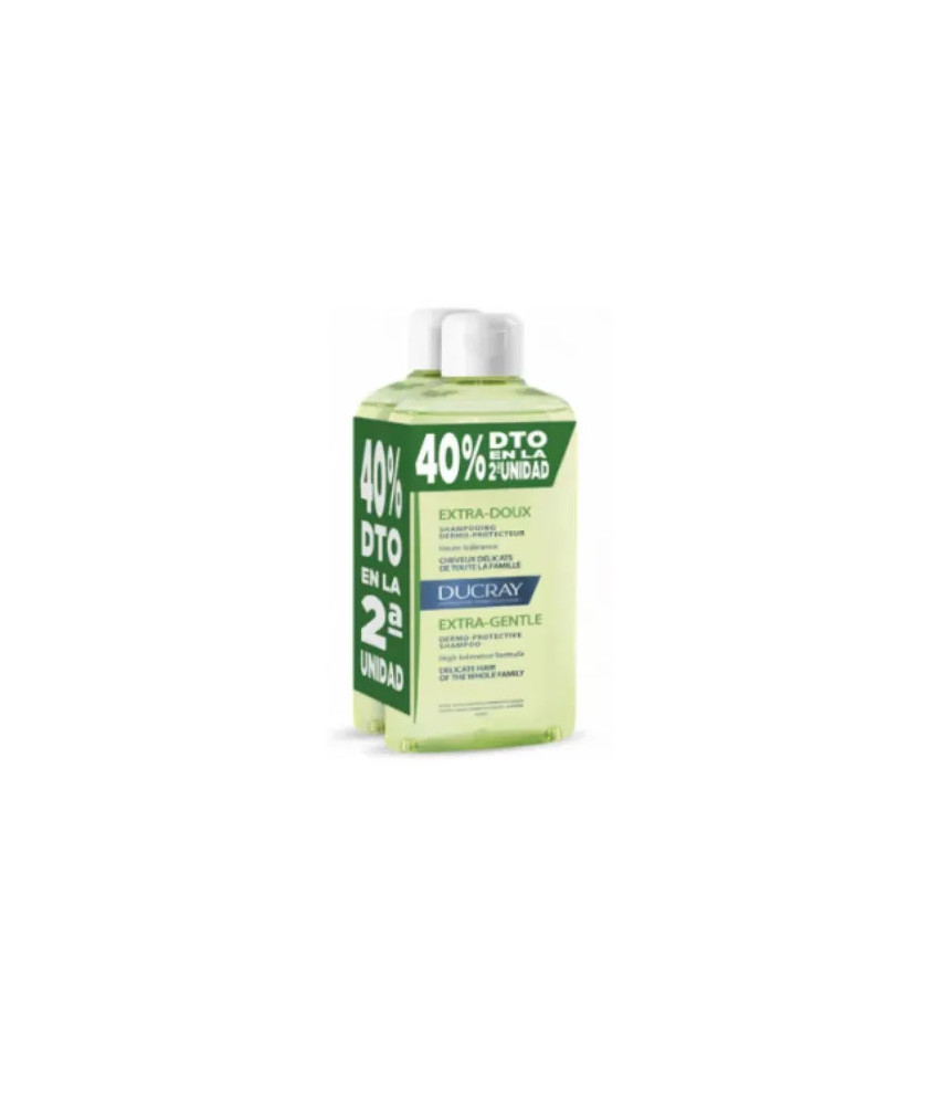 Équilibrez vos cheveux avec le Shampooing Ducray 2x400ml