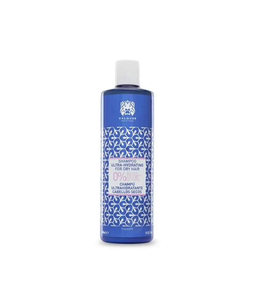 Shampooing Valquer 0% Ultrahydratant Cheveux Secs 400ml