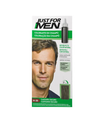 Colorez vos cheveux en Brun Foncé avec Just For Men