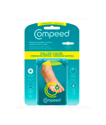 Patchs Compeed Hydratation Continue Callosités 6u