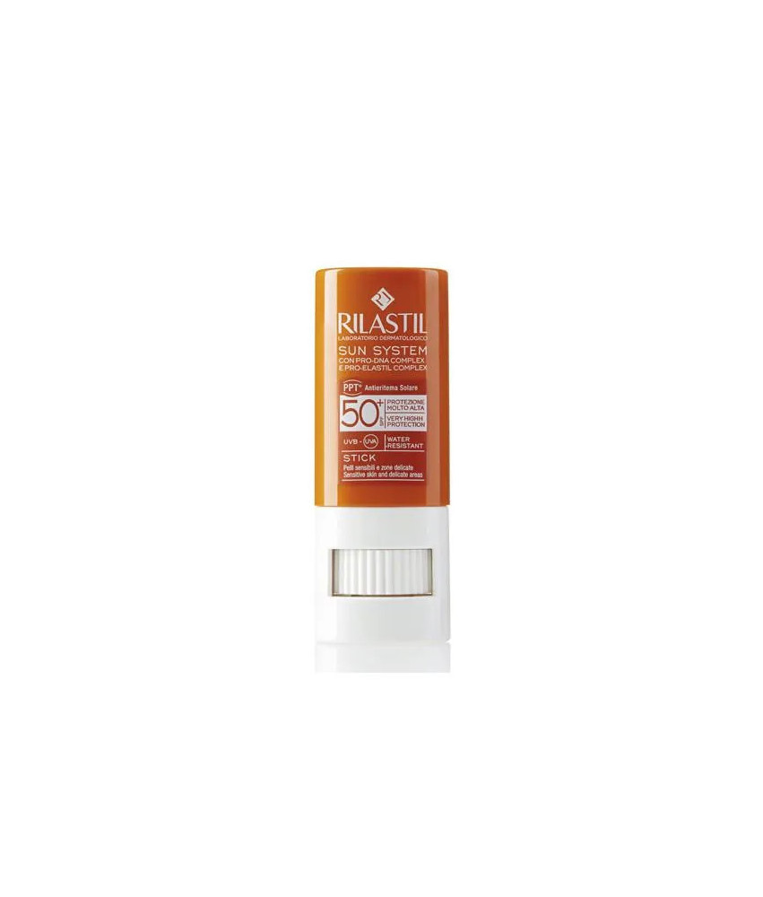 Protection solaire visage SPF50+ en stick transparent