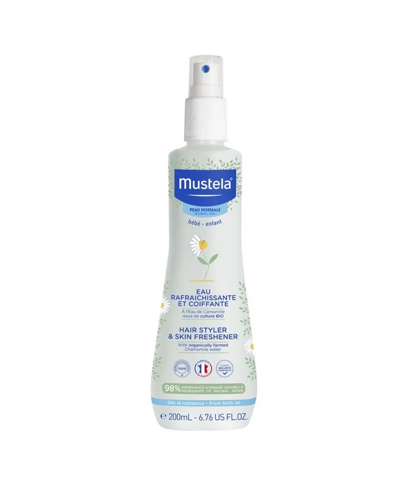 Eau Coiffante Rafraîchissante 200ml - MUSTELA